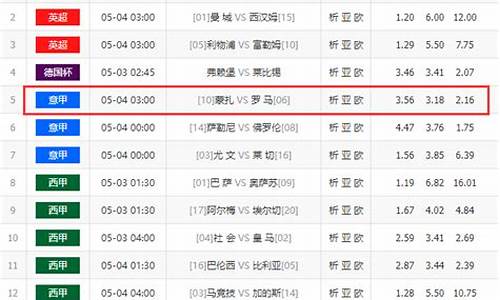 五月份足彩对阵表_5月20号足彩对阵表